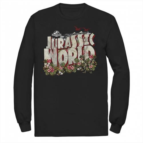 キャラクター Tシャツ 【 LICENSED CHARACTER JURASSIC WORLD TROPICAL RAPTOR POSTCARD TEE / 】 メンズファッション トップス カットソー|スニケス