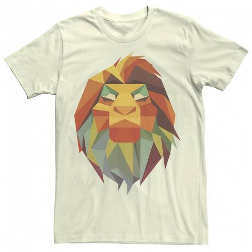 驚きの安さ Licensed Character キャラクター Tシャツ ナチュラル Licensed Character Lion King Paper Cut Simba Tee Natural メンズファッション トップス Tシャツ カットソー 高知インター店 Hillcrestcare Org