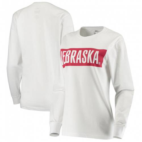 正規激安 楽天市場 Unbranded 白色 ホワイト ネブラスカ コーンハスカーズ スリーブ Tシャツ 長袖 Sleeve Unbranded Pressbox White Big Block Whiteout Tshirt Neb レディースファッション トップス Tシャツ カットソー スニケス 最安値