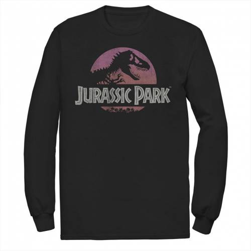 キャラクター パーク ロゴ アイコン Tシャツ 【 LICENSED CHARACTER JURASSIC PARK GRADIENT SUNSET LOGO ICON TEE / 】 メンズファッション トップス カットソー｜スニケス