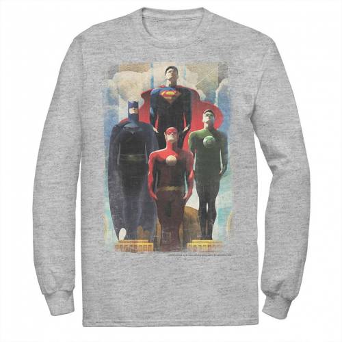キャラクター ディーシー コミックス Tシャツ 【 LICENSED CHARACTER DC COMICS JUSTICE LEAGUE HEROES LOOK UP TEE / 】 メンズファッション トップス カットソー|スニケス