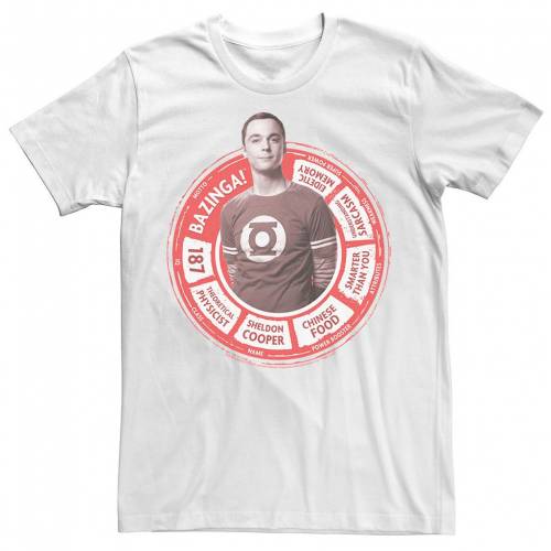 最適な材料 Licensed Character キャラクター Tシャツ 白色 ホワイト Licensed Character The Big Bang Theory Sheldon Statistics Tee White メンズファッション トップス Tシャツ カットソー 春夏新色 Www Trailconnections Com