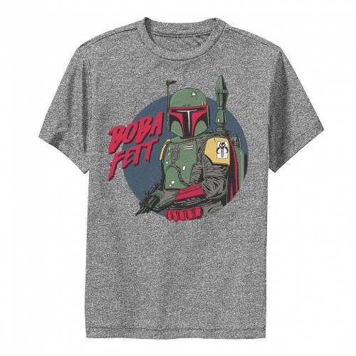 受賞店舗 Star Wars パフォーマンス グラフィック Tシャツ チャコール ヘザー スターウォーズ Heather Boba Fett Poster Performance Graphic Tee Charcoal キッズ ベビー マタニティ トップス Tシャツw 安い Www Qallwahotels Com