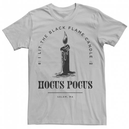 キャラクター Tシャツ 銀色 シルバー 【 LICENSED CHARACTER HOCUS POCUS CANDLE STAMP MOVIE QUOTE TEE / SILVER 】 メンズファッション トップス カットソー｜スニケス