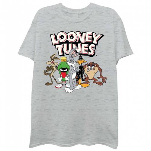 見事な創造力 Licensed Character キャラクター Tシャツ 灰色 グレー グレイ Gray Licensed Character Looney Tunes Group Tee メンズファッション トップス Tシャツ カットソー スニケス 別倉庫からの配送 Qchfoundation Ca