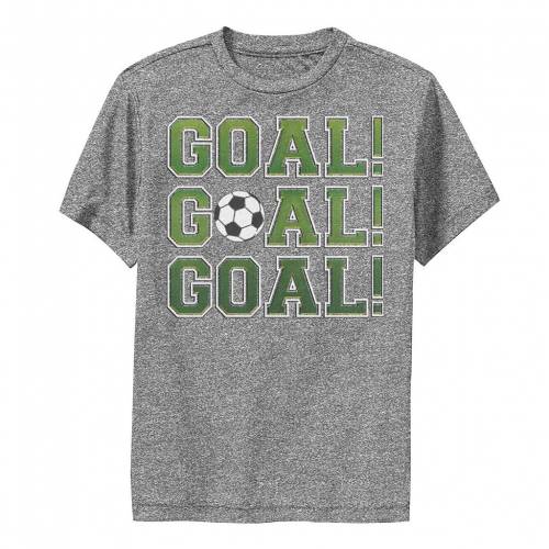 楽天ランキング1位 フィフスサン Fifth Sun サッカー パフォーマンス グラフィック Tシャツ チャコール ヘザー Soccer Heather Fifth Sun Goal Text Stack Performance Graphic Tee Charcoal キッズ ベビー マタニティ トップw 高知インター店 Uptphh Dishut