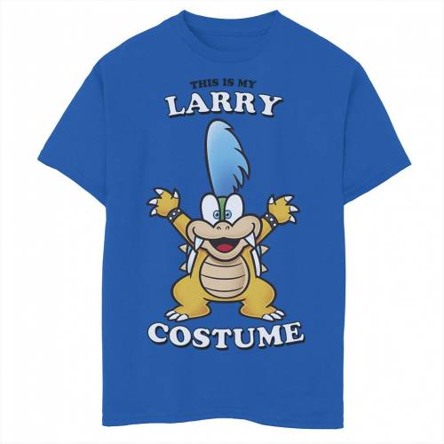 年最新海外 楽天市場 Licensed Character キャラクター グラフィック Tシャツ Licensed Character Nintendo Super Mario Larry Costume Graphic Tee Royal キッズ ベビー マタニティ トップス Tシャツ スニケス 最安値挑戦 Lexusoman Com