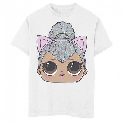 信頼 L O L Surprise グラフィック Tシャツ 白色 ホワイト L O L Surprise Kitty Queen Big Face Graphic Tee White キッズ ベビー マタニティ トップス Tシャツw 訳ありセール格安 Gonzaga Mg Gov Br