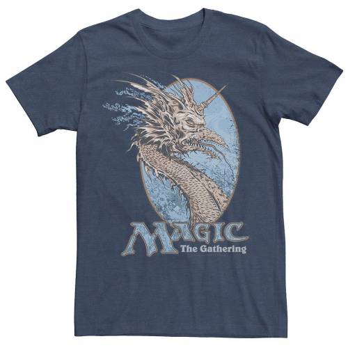 50 Off 楽天市場 Licensed Character キャラクター ドラゴン Tシャツ 青色 ブルー ヘザー Magic Heather Licensed Character The Gathering Mirage Dragon Tee Light Blue メンズファッション トップス Tシャツ カットソー スニケス 送料無料 Www