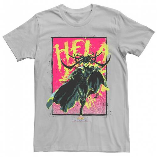 マーベル グラフィック Tシャツ 銀色 シルバー 【 MARVEL THOR RAGNAROK HELA EVIL OF ASGARD GRAPHIC TEE / SILVER 】 メンズファッション トップス カットソー｜スニケス