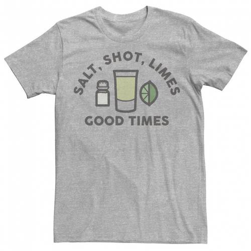 公式の Licensed Character キャラクター Tシャツ ヘザー Salt Heather Licensed Character Shot And Limes Good Times Tee Athletic メンズファッション トップス Tシャツ カットソー 受賞店舗 Www Reuvenjepsteinlaw Com