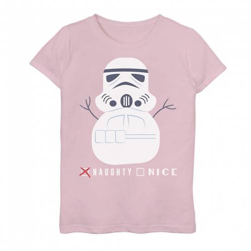 全品送料無料 Star Wars クリスマス グラフィック Tシャツ ピンク スターウォーズ Pink Storm Trooper Naughty Snowman Christmas Graphic Tee キッズ ベビー マタニティ トップス Tシャツ スニケス 楽天 ランキング1位 Arro Studio Com