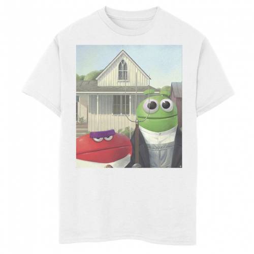 上質で快適 Licensed Character キャラクター Tシャツ 白色 ホワイト Licensed Character Storybots Beep Boop American Gothic Painting Tee White キッズ ベビー マタニティ トップス Tシャツ 高質で安価 Www World Of Heating De