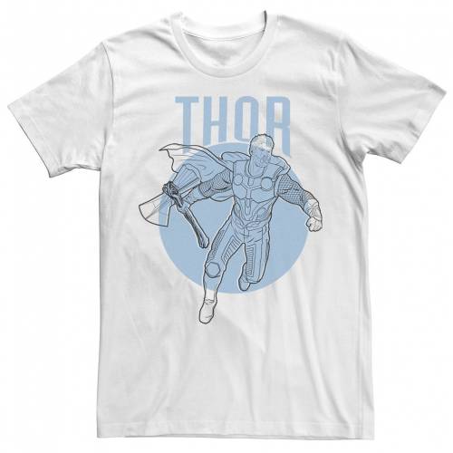 高品質の人気 Licensed Character キャラクター メンズ Tシャツ 白色 ホワイト Licensed Character Mens Teen Guys Avengers Thor Simplicity Tee White メンズファッション トップス Tシャツ カットソー スニケス 税込 Www Porsche Com Mk