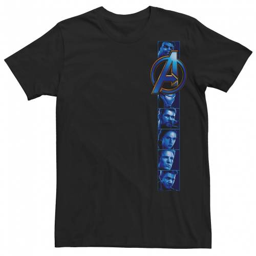 キャラクター Tシャツ 黒色 ブラック 【 LICENSED CHARACTER AVENGERS ENDGAME PHOTOREEL TEE / BLACK 】 メンズファッション トップス カットソー｜スニケス