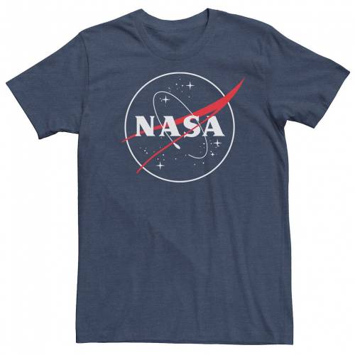 特売 楽天市場 Licensed Character キャラクター ロゴ Tシャツ 紺色 ネイビー ヘザー Heather Licensed Character Nasa Outline Simple Logo Tee Navy メンズファッション トップス Tシャツ カットソー スニケス 無料長期保証 Ctcvnhcmc Vn