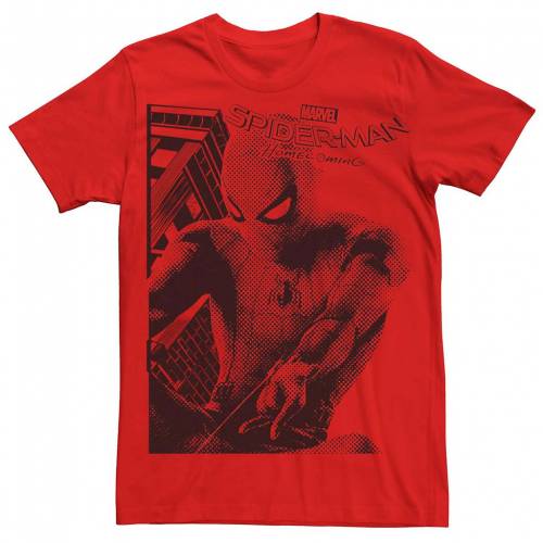 訳ありセール格安 Licensed Character キャラクター Tシャツ 赤 レッド Red Licensed Character Marvel Spiderman Retro Comic Tee メンズファッション トップス Tシャツ カットソー New限定品 Www Natskies Com