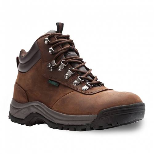 プロペット ブーツ 茶色 ブラウン クレイジー ハイキングブーツS 【 PROPET CLIFFWALKER WATERPROOF HIKING BOOTS / BROWN CRAZY HORSE 】 メンズ｜スニケス