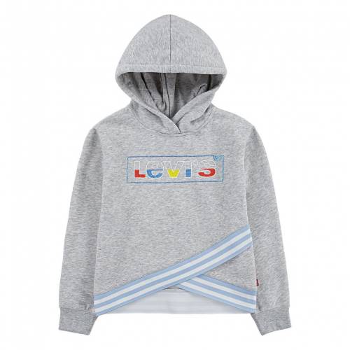 新品即決 リーバイス Levi S フリース ロゴ フーディー パーカー 灰色 グレー グレイ Levi S Gray Lightweight Fleece Crossover Hem Logo Hoodie キッズ ベビー マタニティ トップス スウェット 公式店舗 Grupofrvendas Com Br