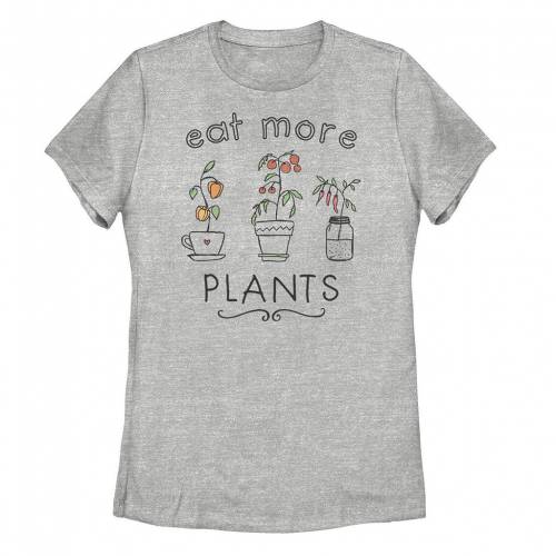 【★百貨店SALE★6/11夜夜中2時迄】グラフィック プルオーバー ギョリュウモドキ 【 UNBRANDED EAT MORE PLANTS GRAPHIC TEE / ATHLETIC HEATHER 】 キッズ もの言う花 マタニティ トップス カットソー