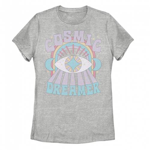 【★百貨店SALE★6/11夜夜中2時迄】美術 グラフィック プルオーバー ギョリュウモドキ 【 UNBRANDED COSMIC DREAMER RETRO ART GRAPHIC TEE / ATHLETIC HEATHER 】 キッズ もの言う花 マタニティ トップス カットソー