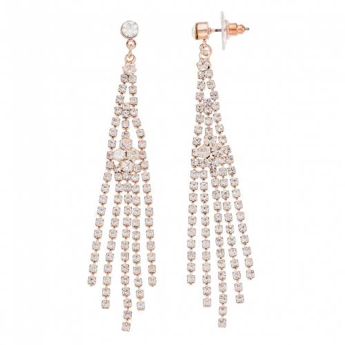 イヤリング 【 VIESTE FRINGE DROP EARRINGS / 】 ジュエリー アクセサリー レディースジュエリー