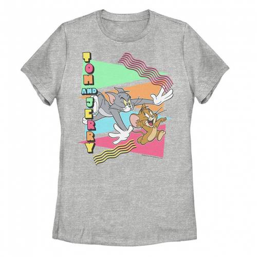 【★百貨店SALE★6/11夜夜中2時迄】文字記号 チェイス プルオーバー ギョリュウモドキ 【 LICENSED CHARACTER TOM AND JERRY RETRO CHASE TEE / ATHLETIC HEATHER 】 キッズ もの言う花 マタニティ トップス カットソー