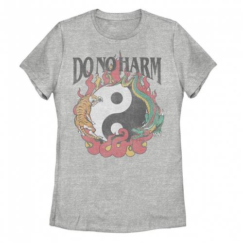 【★百貨店SALE★6/11夜夜中2時迄】火竜 グラフィック プルオーバー ギョリュウモドキ 【 UNBRANDED DO NO HARM DRAGON TIGER YIN YANG GRAPHIC TEE / ATHLETIC HEATHER 】 キッズ もの言う花 マタニティ トップス カットソー