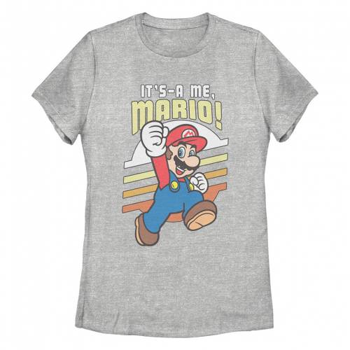 【★百貨店SALE★6/11夜夜中2時迄】文字記号 プルオーバー ギョリュウモドキ 【 LICENSED CHARACTER SUPER MARIO BROS ITS-A ME TEE / ATHLETIC HEATHER 】 キッズ もの言う花 マタニティ トップス カットソー
