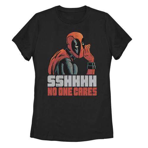 【★百貨店SALE★6/11夜夜中2時迄】マーベル プルオーバー 黒いこと 黒いこと 【 MARVEL DEADPOOL NO ONE CARES TEE / BLACK 】 キッズ もの言う花 マタニティ トップス カットソー