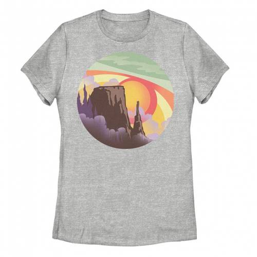 【★百貨店SALE★6/11夜夜中2時迄】プルオーバー ギョリュウモドキ 【 UNBRANDED SUNRISE MOUNTAINS TEE / ATHLETIC HEATHER 】 キッズ もの言う花 マタニティ トップス カットソー