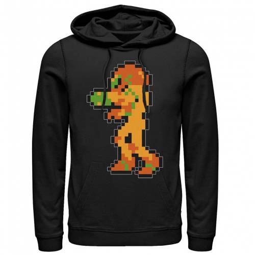 Licensed Character キャラクター スウェットシャツ トレーナー 黒色 ブラック メンズ Licensed Character Samus Pixel Sweatshirt Black Christine Coppin Com