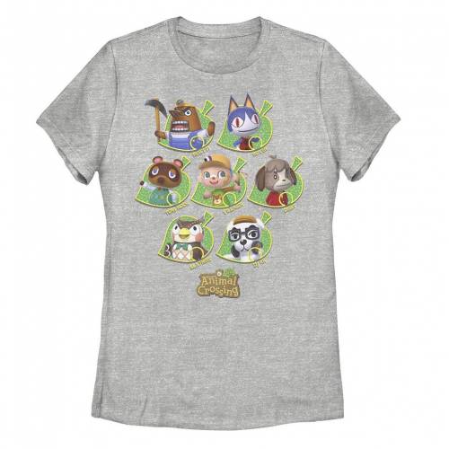 【★百貨店SALE★6/11夜夜中2時迄】文字記号 プルオーバー ギョリュウモドキ 【 LICENSED CHARACTER NINTENDO ANIMAL CROSSING NEW LEAF TOWNSPEOPLE TEE / ATHLETIC HEATHER 】 キッズ もの言う花 マタニティ トップス カットソー