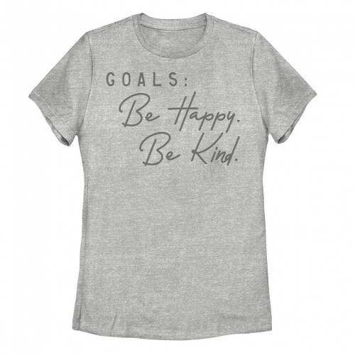 【★百貨店SALE★6/11夜夜中2時迄】グラフィック プルオーバー ギョリュウモドキ 【 UNBRANDED GOALS BE HAPPY KIND GRAPHIC TEE / ATHLETIC HEATHER 】 キッズ もの言う花 マタニティ トップス カットソー