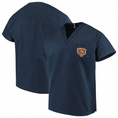 楽天市場 Unbranded 紺色 ネイビー シカゴ ゴールデンベアーズ カルベアーズ ベアーズ メンズ Unbranded Concepts Sport Navy Scrub Top Brs スニケス