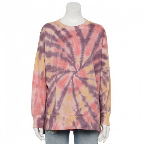 So スウェットシャツ トレーナー ジュニア キッズ So Oversized Crewneck Tunic Sweatshirt Multi Spiral Daicelssa Az Com