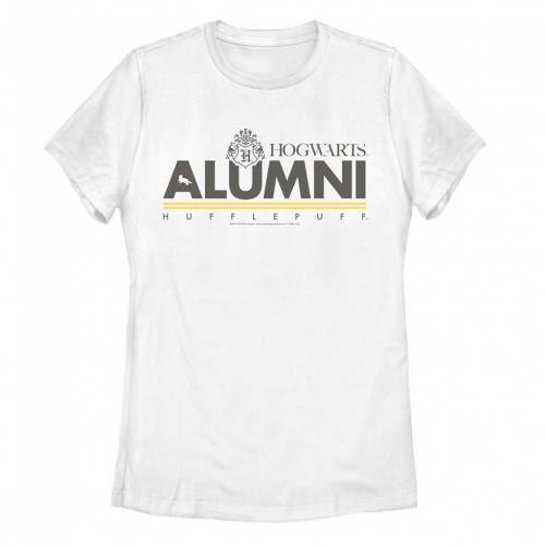 Licensed Character キャラクター Tシャツ 白色 ホワイト ジュニア キッズ Licensed Character Harry Potter Hogwarts Alumni Hufflepuff Tee White Andapt Com