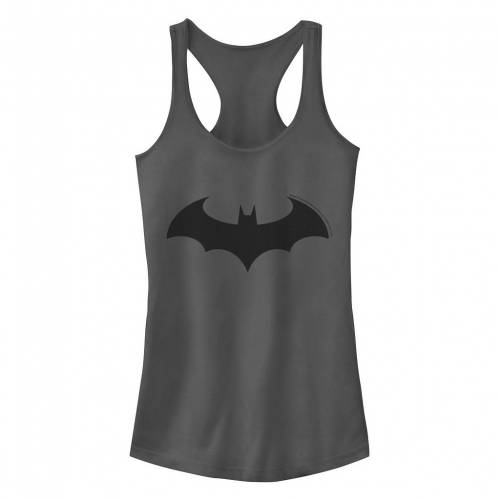 Licensed Character キャラクター バット ロゴ タンクトップ チャコール ジュニア キッズ Licensed Character Batman Bat Logo Tank Charcoal Bouncesociety Com