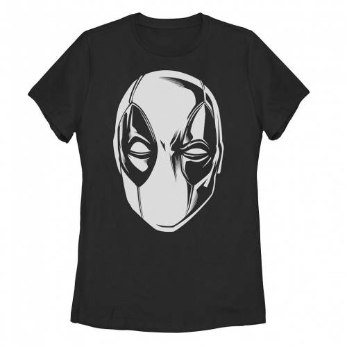 Licensed Character キャラクター 白色 ホワイト Tシャツ 黒色 ブラック ジュニア キッズ Licensed Character Marvel Deadpool White Big Face Tee Black Christine Coppin Com