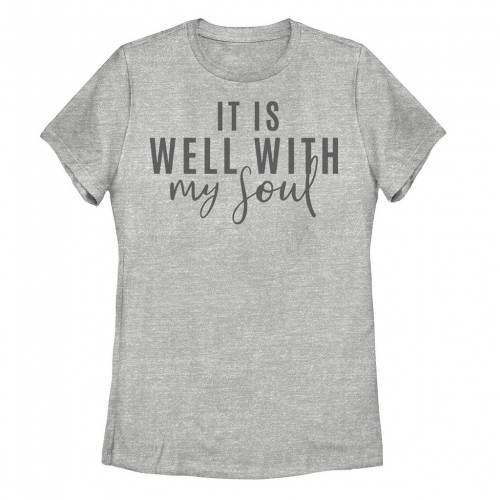【★百貨店SALE★6/11夜夜中2時迄】プルオーバー ギョリュウモドキ SOUL\u0026#34; 【 UNBRANDED IT IS WELL WITH MY TEXT TEE / ATHLETIC HEATHER 】 キッズ もの言う花 マタニティ トップス カットソー