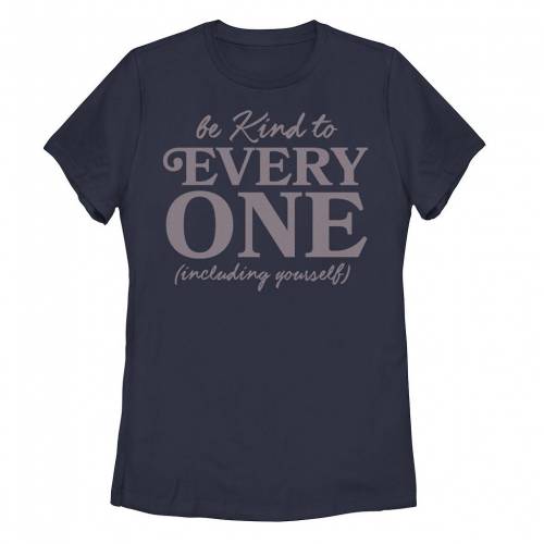 【★百貨店SALE★6/11夜夜中2時迄】プルオーバー 紺色 米国海軍 YOURSELF\u0026#34; 【 UNBRANDED BE KIND TO EVERYONE INCLUDING TEE / NAVY 】 キッズ もの言う花 マタニティ トップス カットソー