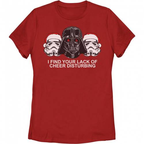 クリスマス Tシャツ 赤 レッド スターウォーズ 【 STAR WARS VADER TROOPERS LACK OF CHEER CHRISTMAS TEE / RED 】 キッズ ベビー マタニティ トップス カットソー 15,600円