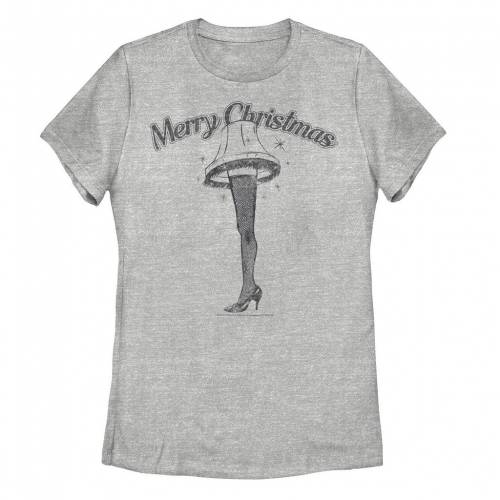【★百貨店SALE★6/11夜夜中2時迄】文字記号 クリスマス プルオーバー ギョリュウモドキ 【 LICENSED CHARACTER A CHRISTMAS STORY MERRY LAMP SILHOUETTE TEE / ATHLETIC HEATHER 】 キッズ もの言う花 マタニティ トップス カットソー