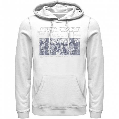 Licensed Character キャラクター ラン フーディー パーカー 白色 ホワイト スターウォーズ メンズ Licensed Character Death Star Run Hoodie White Andapt Com