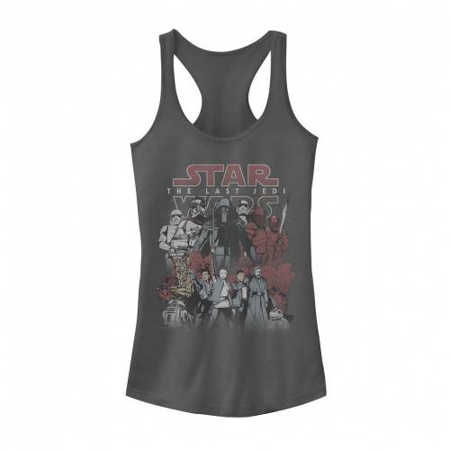 Licensed Character キャラクター グラフィック タンクトップ チャコール スターウォーズ ジュニア キッズ Licensed Character Last Jedi Order Against Resistance Graphic Tank Charcoal Andapt Com