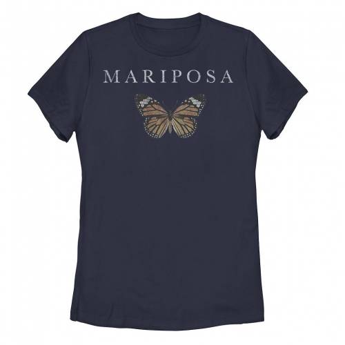 【★百貨店SALE★6/11夜夜中2時迄】グラフィック プルオーバー 紺色 米国海軍 【 UNBRANDED MARIPOSA REMIX BUTTERFLY GRAPHIC TEE / NAVY 】 キッズ もの言う花 マタニティ トップス カットソー