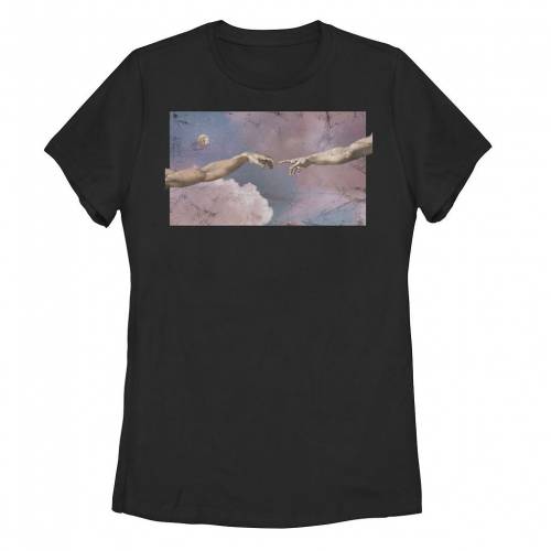 【★百貨店SALE★6/11夜夜中2時迄】天の原 プルオーバー 黒いこと 黒いこと 【 UNBRANDED MICHELANGELO SKY ARTSY TEE / BLACK 】 キッズ もの言う花 マタニティ トップス カットソー
