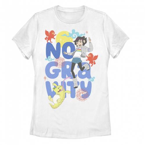 Licensed Character キャラクター グラフィック Tシャツ 白色 ホワイト ジュニア キッズ Licensed Character Over The Moon Fei Gobi No Gravity Graphic Tee White Christine Coppin Com