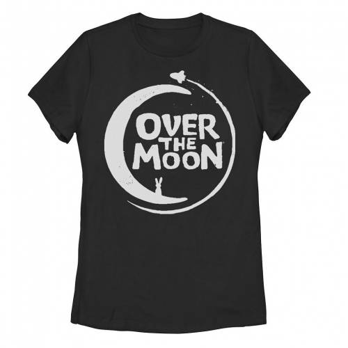 Licensed Character キャラクター ロゴ グラフィック Tシャツ 黒色 ブラック ジュニア キッズ Licensed Character Over The Moon Simple Logo Graphic Tee Black Rvcconst Com