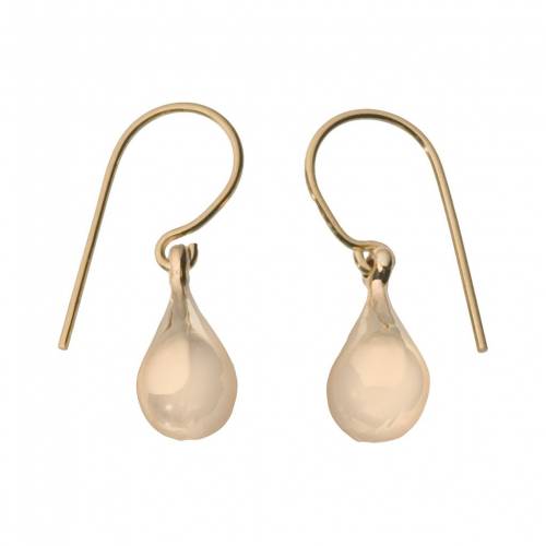 ダイヤモンド ゴールド イヤリング 【 DIAMOND FASCINATION 18K GOLD TEARDROP EARRINGS / 18K GOLD 】 ジュエリー アクセサリー レディースジュエリー|スニケス